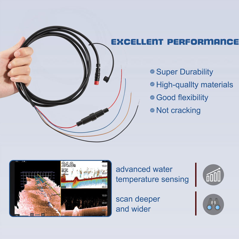 010-12199-04 Cable de alimenta - Fish Finder Cable reseña y precio