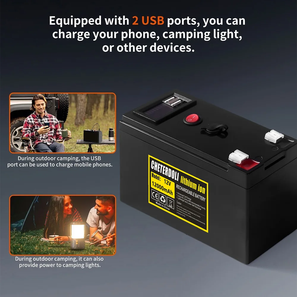 Batería de Iones de Litio Reca - Fish Finder Portable reseña y precio