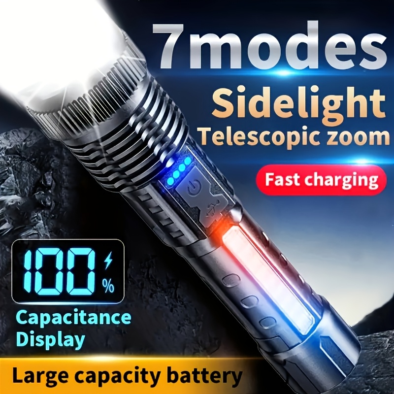 Potente Linterna LED con Indic - Fishing Light reseña y precio