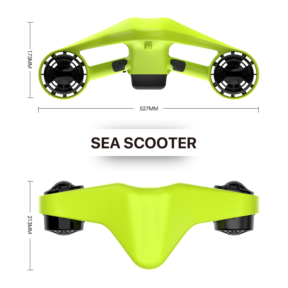 Scooter Subacuático con Doble  - Underwater Camera reseña y precio
