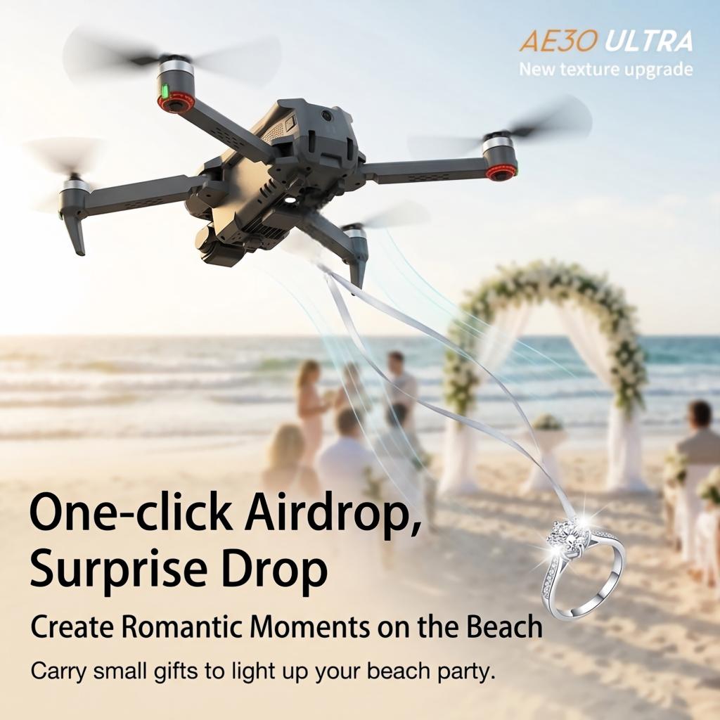 NUEVO Dron AE30 Ultra GPS con  - Fishing Gps reseña y precio